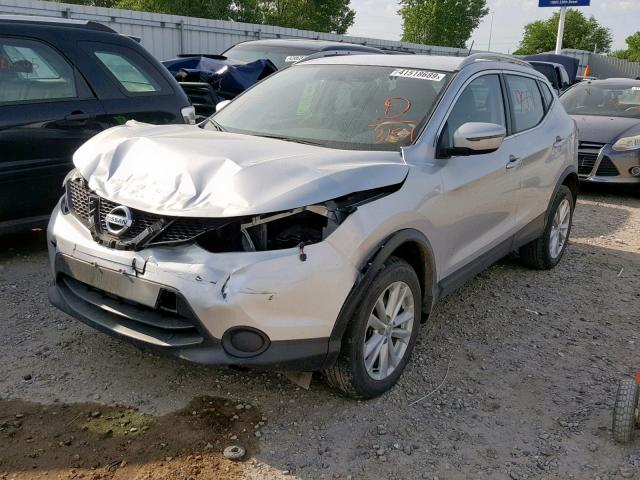 JN1BJ1CP2HW013154 - 2017 NISSAN ROGUE SPOR SILVER photo 2