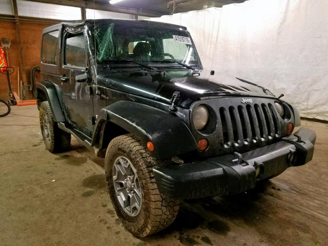 1C4AJWAG1DL575096 - 2013 JEEP WRANGLER S BLACK photo 1