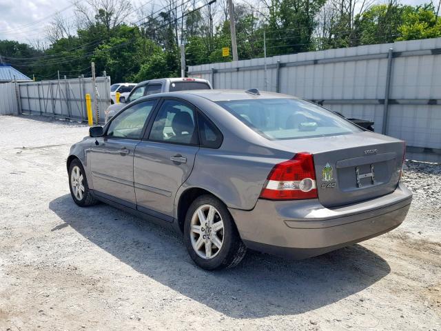 YV1MS382562202441 - 2006 VOLVO S40 2.4I SILVER photo 3