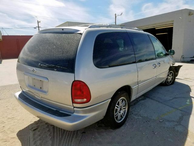 1C4GT64L0YB681578 - 2000 CHRYSLER TOWN & COU SILVER photo 4