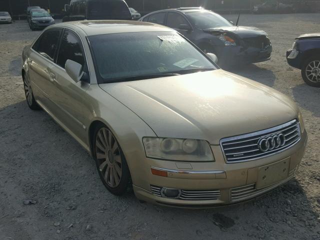 WAUML44E54N007599 - 2004 AUDI A8 L QUATT GOLD photo 1