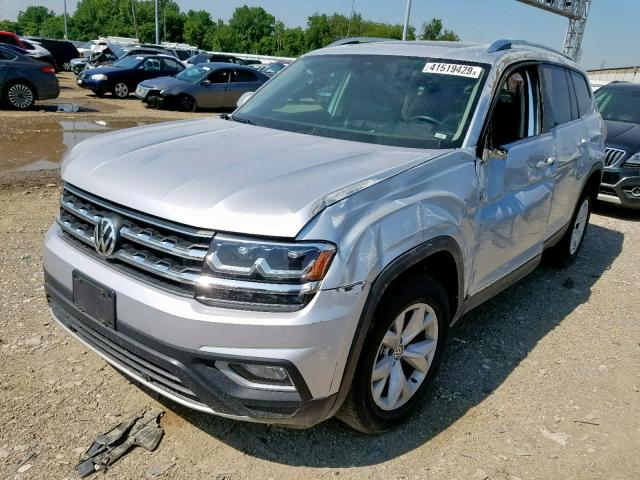 1V2MR2CA6JC505269 - 2018 VOLKSWAGEN ATLAS SEL Gümüş foto 2