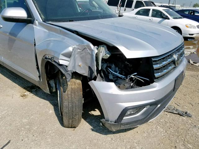 1V2MR2CA6JC505269 - 2018 VOLKSWAGEN ATLAS SEL Gümüş foto 9