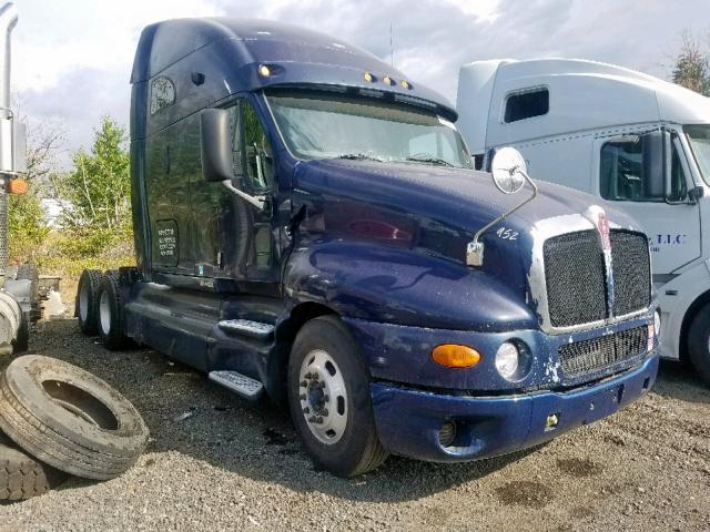 1XKTDB9X49J229550 - 2009 KENWORTH CONSTRUCTI BLUE photo 1