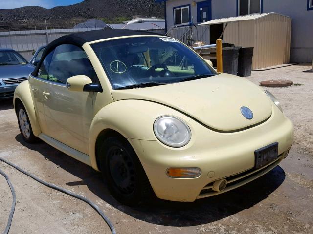 3VWCK21YX3M321601 - 2003 VOLKSWAGEN NEW BEETLE მწვანე ფოტო 1