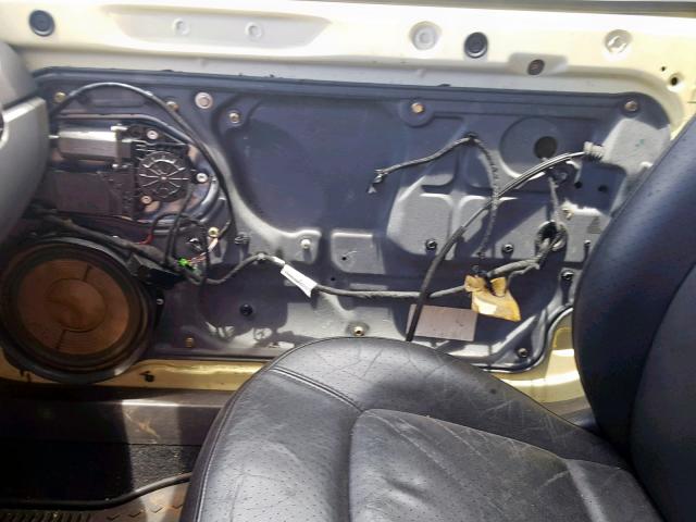 3VWCK21YX3M321601 - 2003 VOLKSWAGEN NEW BEETLE მწვანე ფოტო 9