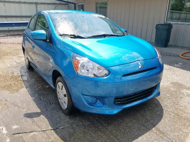 ML32A3HJ5FH058543 - 2015 MITSUBISHI MIRAGE DE BLUE photo 1