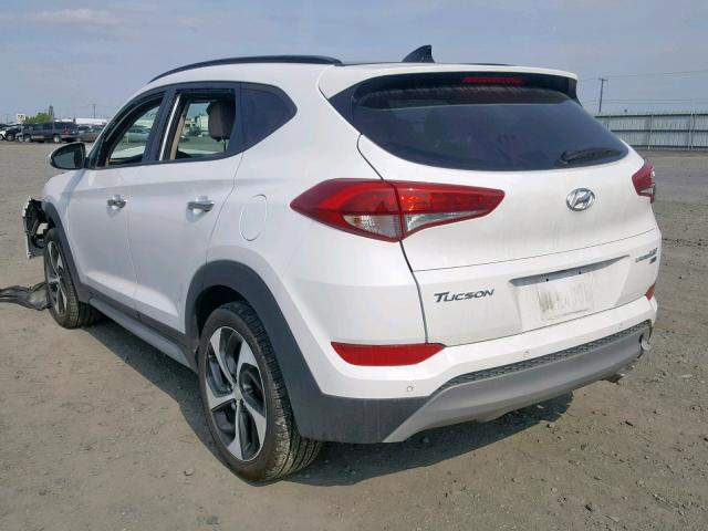 KM8J3CA2XJU603802 - 2018 HYUNDAI TUCSON VAL WHITE photo 3