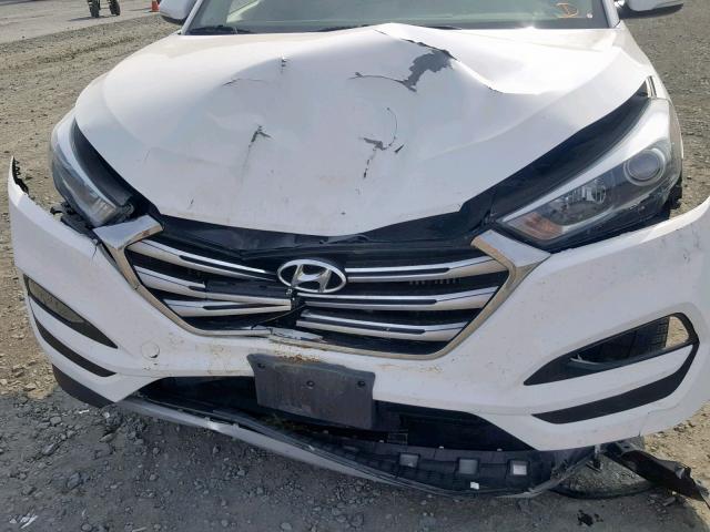 KM8J3CA2XJU603802 - 2018 HYUNDAI TUCSON VAL WHITE photo 9