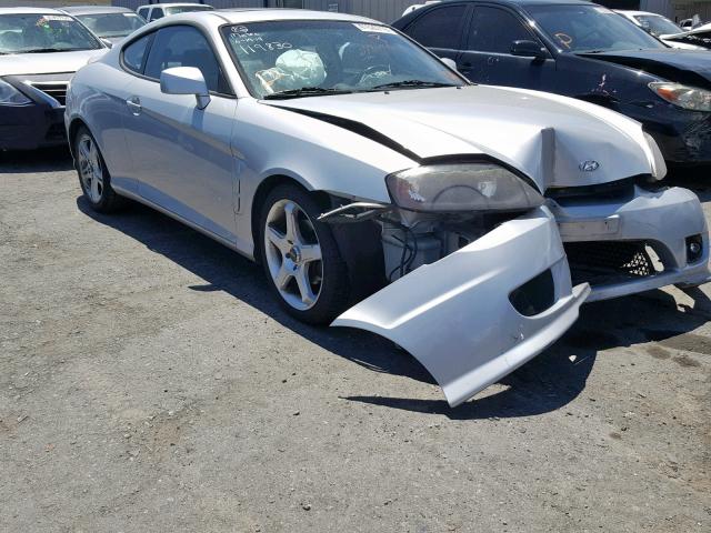 KMHHN65FX6U229254 - 2006 HYUNDAI TIBURON GT SILVER photo 1