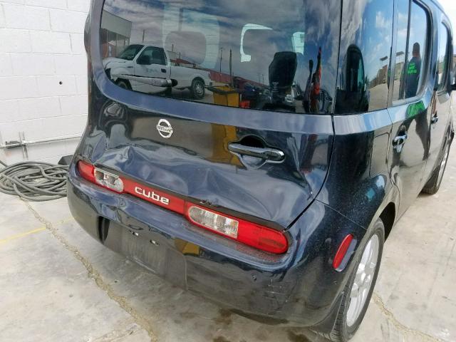 JN8AZ2KR9BT213360 - 2011 NISSAN CUBE BASE BLACK photo 9