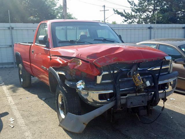 1B7KF26Z8TJ108292 - 1996 DODGE RAM 2500 RED photo 1