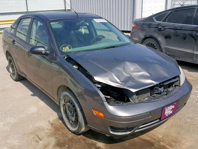 1FAFP34NX5W284003 - 2005 FORD FOCUS ZX4 CHARCOAL photo 1