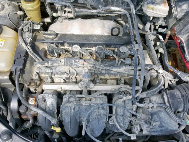 1FAFP34NX5W284003 - 2005 FORD FOCUS ZX4 CHARCOAL photo 7