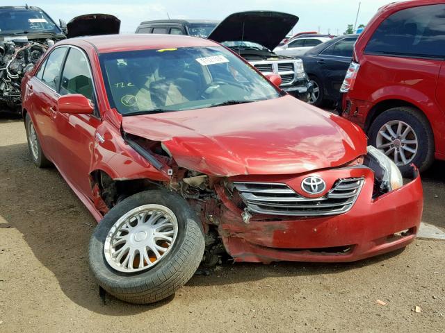 4T1BB46K77U005522 - 2007 TOYOTA CAMRY NEW RED photo 1