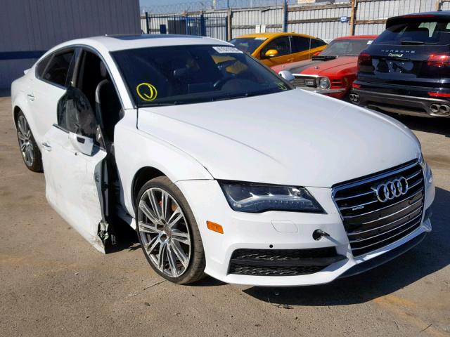 WAU2GAFC2DN071976 - 2013 AUDI A7 PRESTIG WHITE photo 1