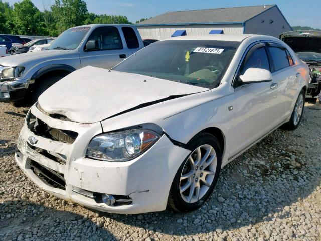 1G1ZK577384164342 - 2008 CHEVROLET MALIBU LTZ 白色 照片 2