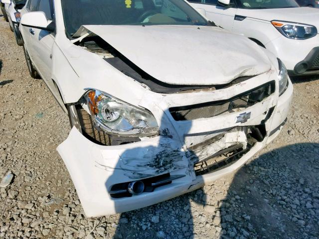 1G1ZK577384164342 - 2008 CHEVROLET MALIBU LTZ 白色 照片 9