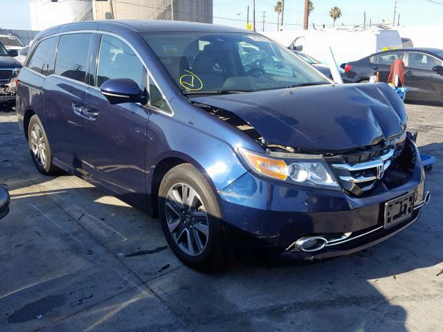 5FNRL5H90GB083651 - 2016 HONDA ODYSSEY TO BLUE photo 1