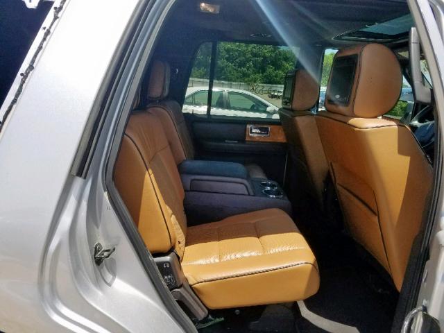 5LMJJ2H50BEJ08369 - 2011 LINCOLN NAVIGATOR SILVER photo 6