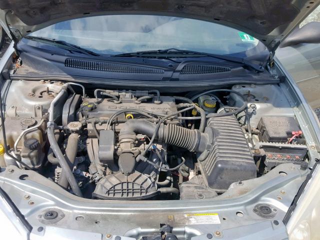 1C3EL46XX5N699810 - 2005 CHRYSLER SEBRING SILVER photo 7