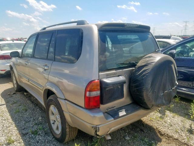 JS3TX92V634112600 - 2003 SUZUKI XL7 PLUS TAN photo 3