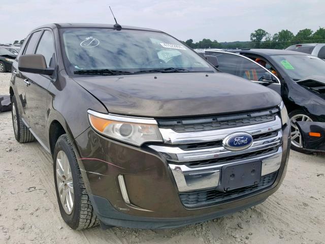 2FMDK3JC0BBA41165 - 2011 FORD EDGE SEL GOLD photo 1