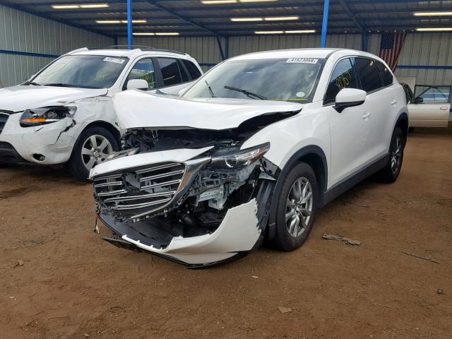 JM3TCBCY7K0300078 - 2019 MAZDA CX-9 TOURI WHITE photo 2