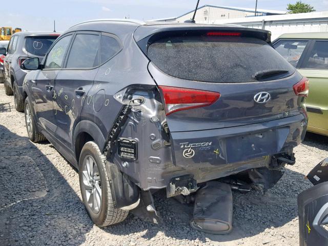 KM8J33A22GU202415 - 2016 HYUNDAI TUCSON LIM GRAY photo 3