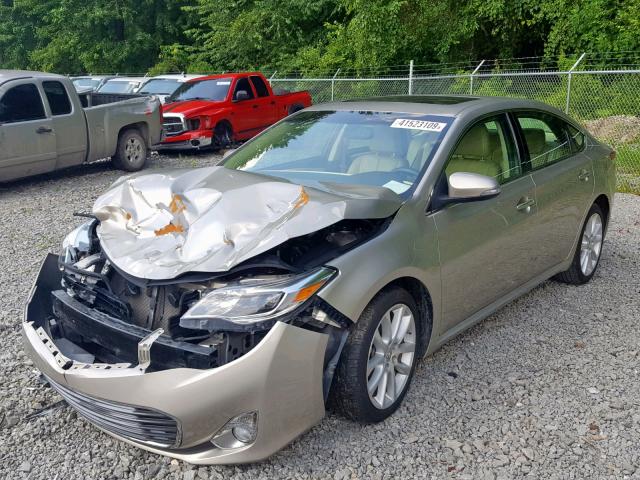 4T1BK1EB9DU043166 - 2013 TOYOTA AVALON BAS TAN photo 2