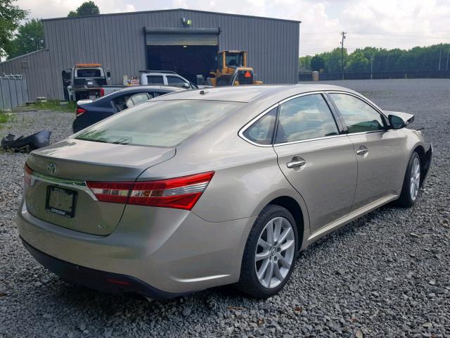 4T1BK1EB9DU043166 - 2013 TOYOTA AVALON BAS TAN photo 4