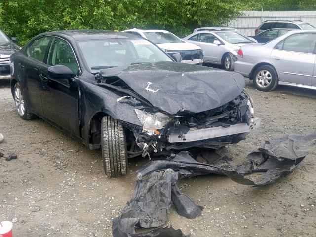 JTHCK262385016038 - 2008 LEXUS IS 250 BLACK photo 1