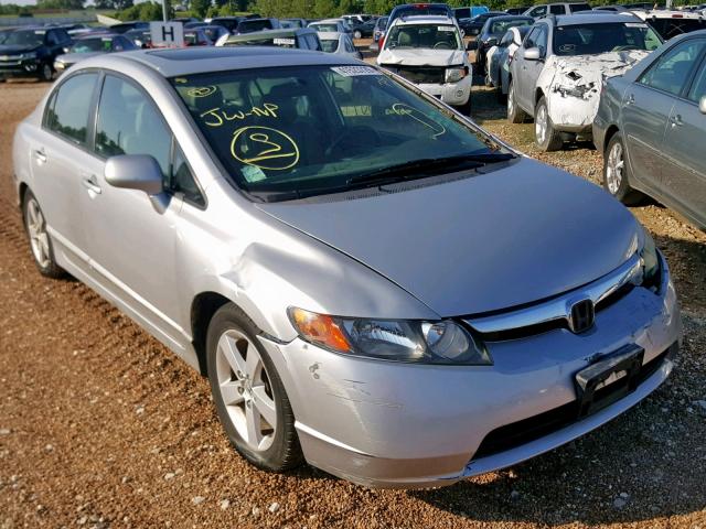 1HGFA16958L085917 - 2008 HONDA CIVIC EXL SILVER photo 1