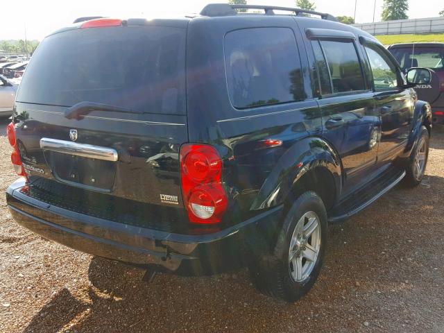 1D4HB48D55F555111 - 2005 DODGE DURANGO SL BLACK photo 4