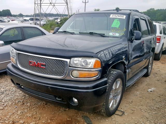 1GKEK63U46J115435 - 2006 GMC YUKON DENA BLACK photo 2