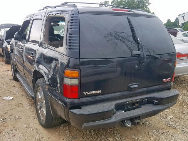 1GKEK63U46J115435 - 2006 GMC YUKON DENA BLACK photo 3