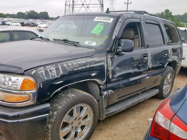 1GKEK63U46J115435 - 2006 GMC YUKON DENA BLACK photo 9