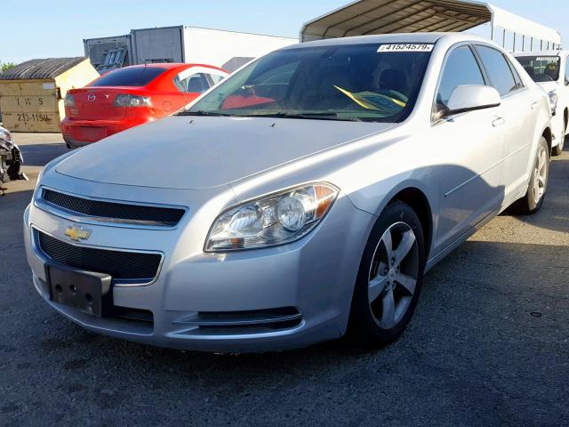 1G1ZC5E10BF389020 - 2011 CHEVROLET MALIBU 1LT 银色 照片 2