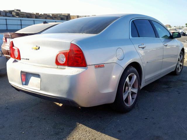 1G1ZC5E10BF389020 - 2011 CHEVROLET MALIBU 1LT 银色 照片 4