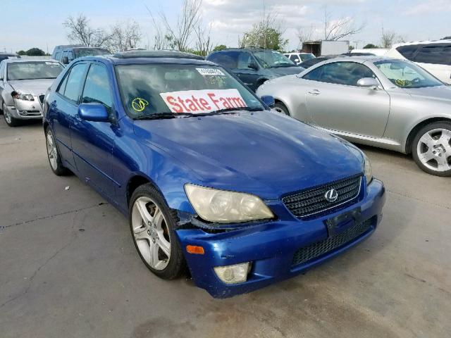 JTHBD192220054148 - 2002 LEXUS IS 300 BLUE photo 1