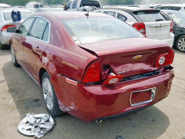 1G1ZC5E17BF212836 - 2011 CHEVROLET MALIBU 1LT 勃艮第红 照片 3
