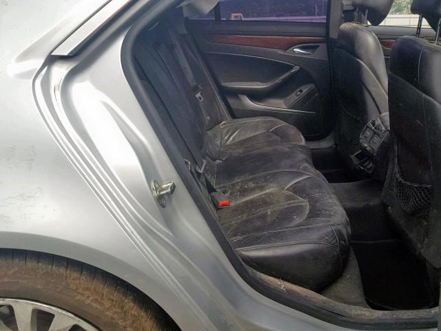 1G6DS5EV0A0130989 - 2010 CADILLAC CTS PREMIU SILVER photo 6