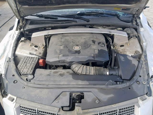 1G6DS5EV0A0130989 - 2010 CADILLAC CTS PREMIU SILVER photo 7