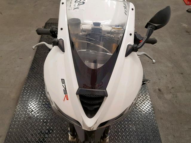 SMTD03NSXCT505979 - 2012 TRIUMPH MOTORCYCLE DAYTONA 67 WHITE photo 19