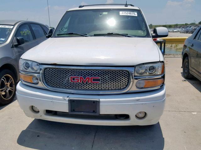 1GKEK63U24J236106 - 2004 GMC YUKON DENA WHITE photo 9