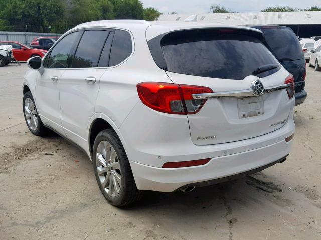 LRBFXFSXXHD028295 - 2017 BUICK ENVISION P WHITE photo 3