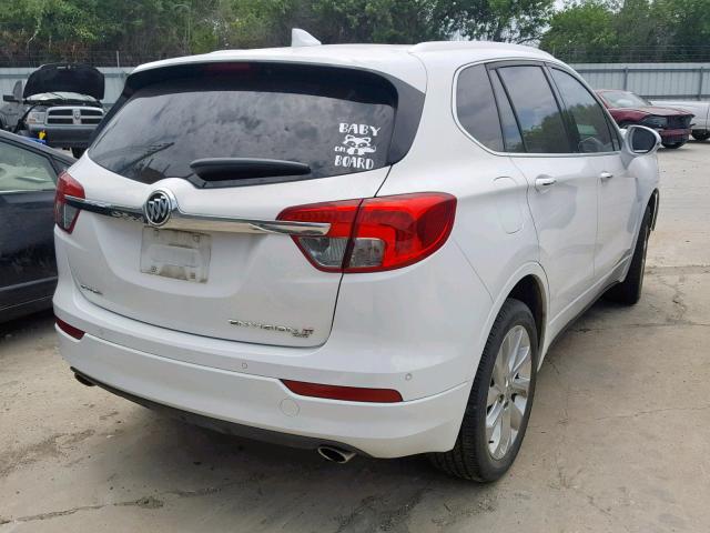 LRBFXFSXXHD028295 - 2017 BUICK ENVISION P WHITE photo 4