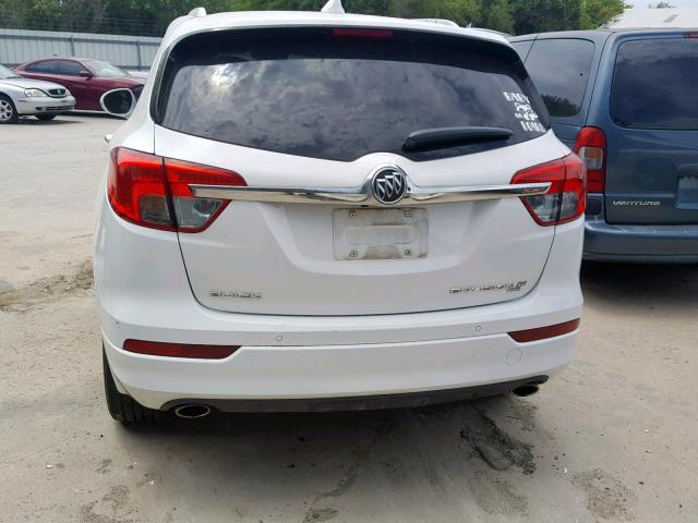 LRBFXFSXXHD028295 - 2017 BUICK ENVISION P WHITE photo 9