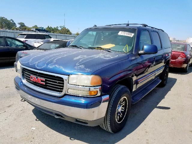 1GKFK16TX3J129409 - 2003 GMC YUKON XL K BLUE photo 2