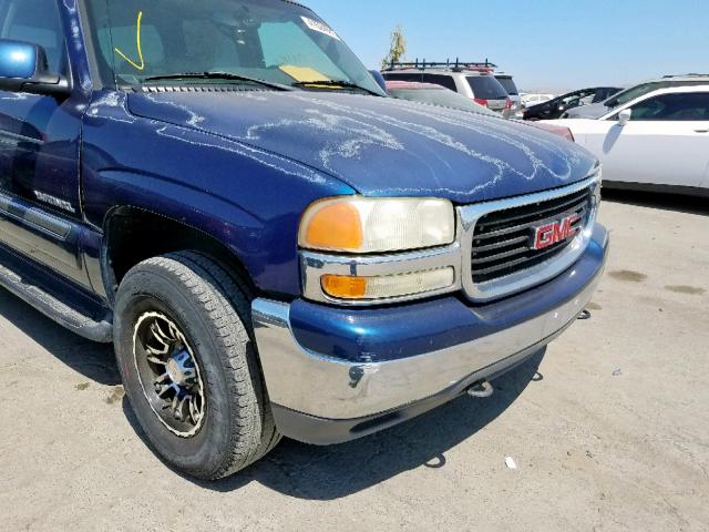 1GKFK16TX3J129409 - 2003 GMC YUKON XL K BLUE photo 9